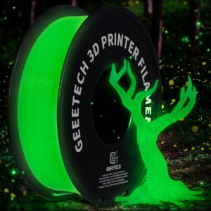 Пластик GEEETECH PLA (Glow Green, светящийся в темноте)